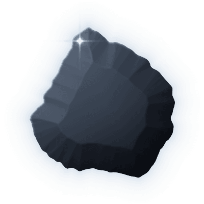 Silhouette of uncollected Gem #009