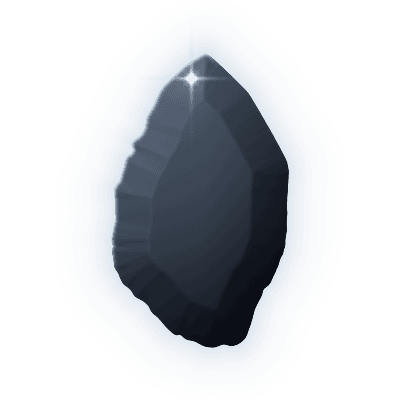 Silhouette of uncollected Gem #015