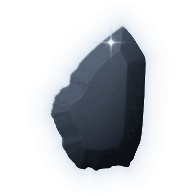 Silhouette of uncollected Gem #016