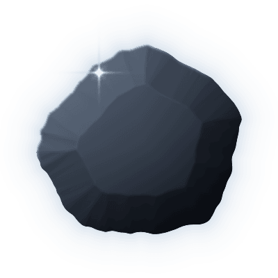 Silhouette of uncollected Gem #019
