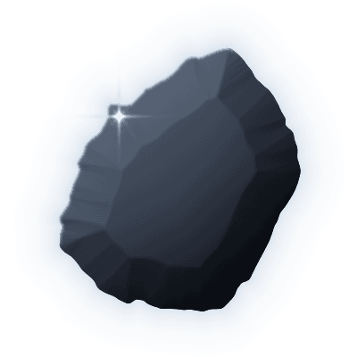 Silhouette of uncollected Gem #021