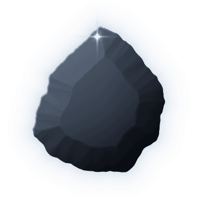 Silhouette of uncollected Gem #024