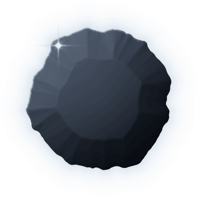 Silhouette of uncollected Gem #026