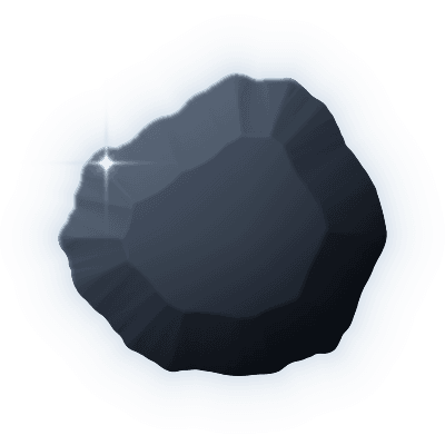 Silhouette of uncollected Gem #027