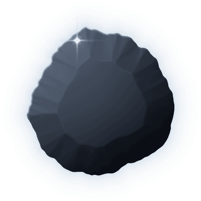 Silhouette of uncollected Gem #028