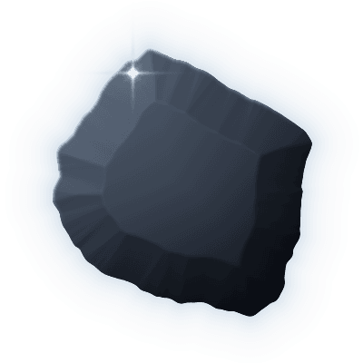 Silhouette of uncollected Gem #036
