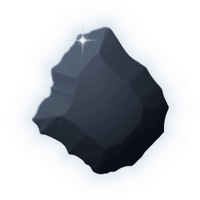 Silhouette of uncollected Gem #040