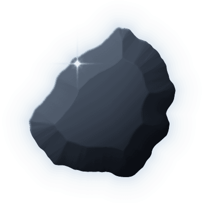 Silhouette of uncollected Gem #041