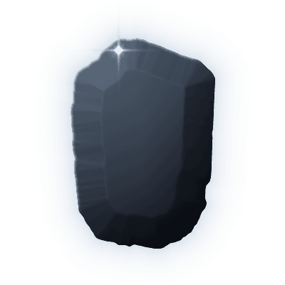 Silhouette of uncollected Gem #048