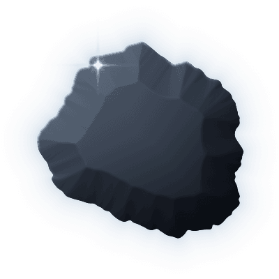 Silhouette of uncollected Gem #050