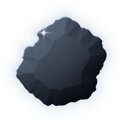 Silhouette of uncollected Gem #053