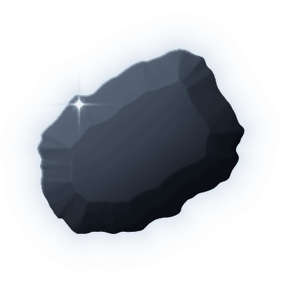 Silhouette of uncollected Gem #057