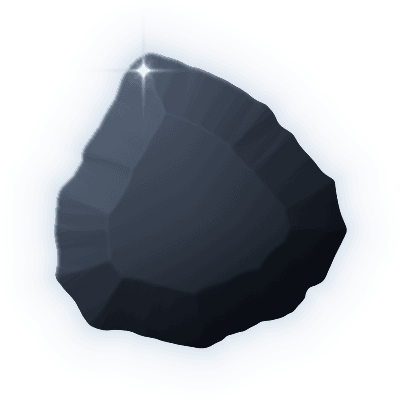 Silhouette of uncollected Gem #059