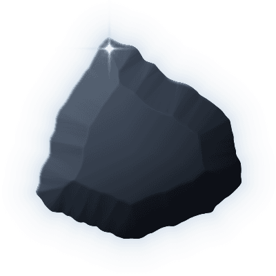 Silhouette of uncollected Gem #060
