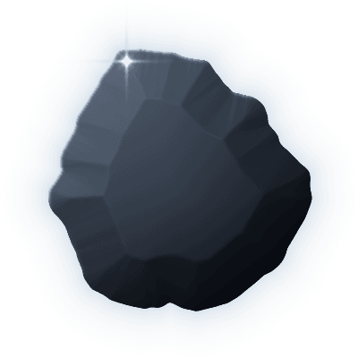 Silhouette of uncollected Gem #062