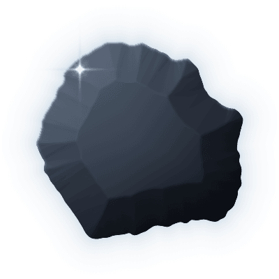 Silhouette of uncollected Gem #073