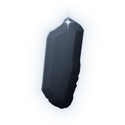 Silhouette of uncollected Gem #079