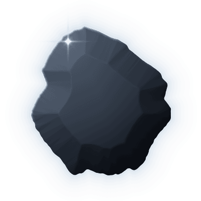 Silhouette of uncollected Gem #082