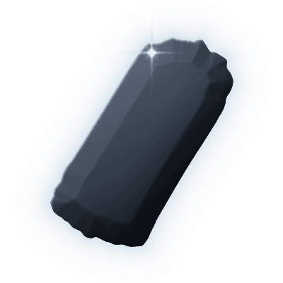 Silhouette of uncollected Gem #083