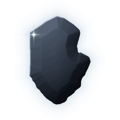 Silhouette of uncollected Gem #084