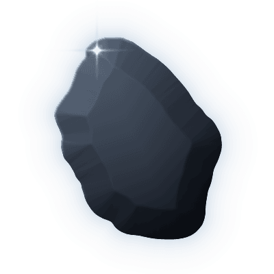 Silhouette of uncollected Gem #094