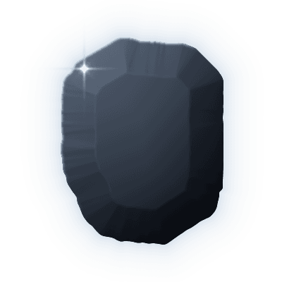 Silhouette of uncollected Gem #097