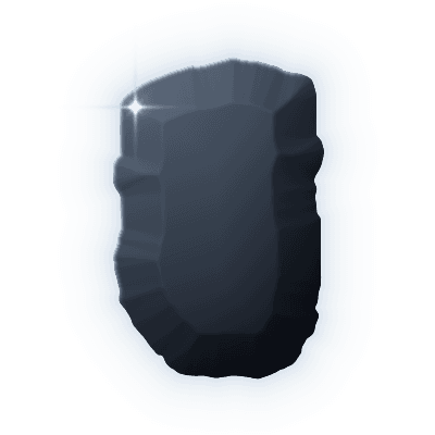 Silhouette of uncollected Gem #099