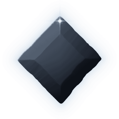 Silhouette of uncollected Gem #102