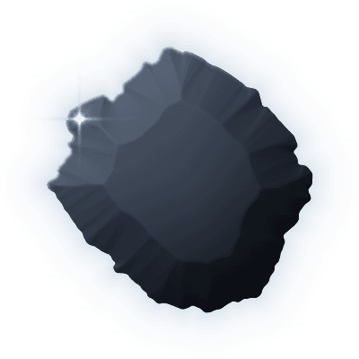 Silhouette of uncollected Gem #103