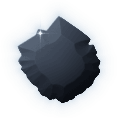 Silhouette of uncollected Gem #107