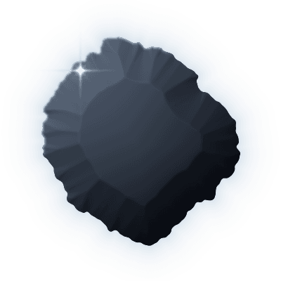 Silhouette of uncollected Gem #109
