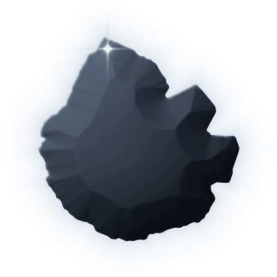 Silhouette of uncollected Gem #112